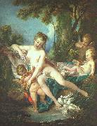 Francois Boucher Venus Consoling Love oil on canvas